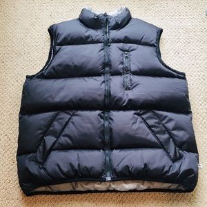 Moose Creek down/ feather reversible vest
